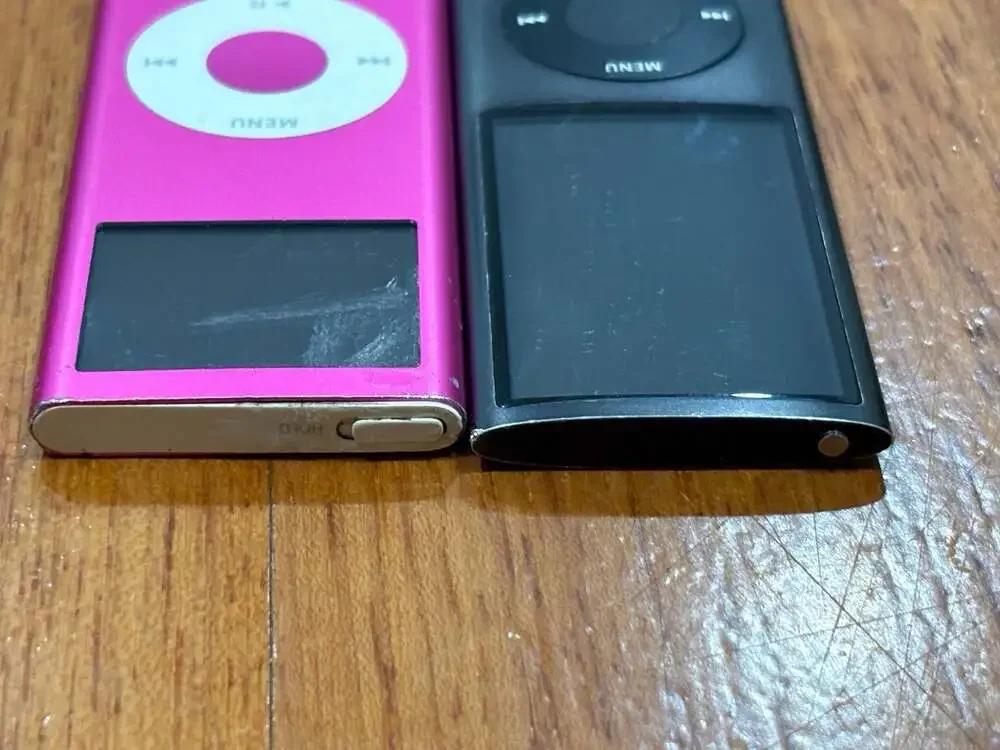 Apple iPod Nano 4th & 5th Gen Lot Pink Black Tested Needs Battery AS IS OEM